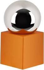 Valerie-Objects Orange Sphere & Cube Pepper Mill