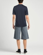 Eleventy Mens T-shirt in Navy