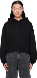 Mugler Black Long Hoodie