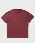 Carhartt Wip S/S Chase Tee Red - Mens - Shortsleeves