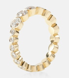 Sophie Bille Brahe Ensemble Croissant 18kt gold ring with diamonds