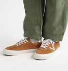 Vans - UA OG Epoch LX Leather-Trimmed Suede Sneakers - Brown