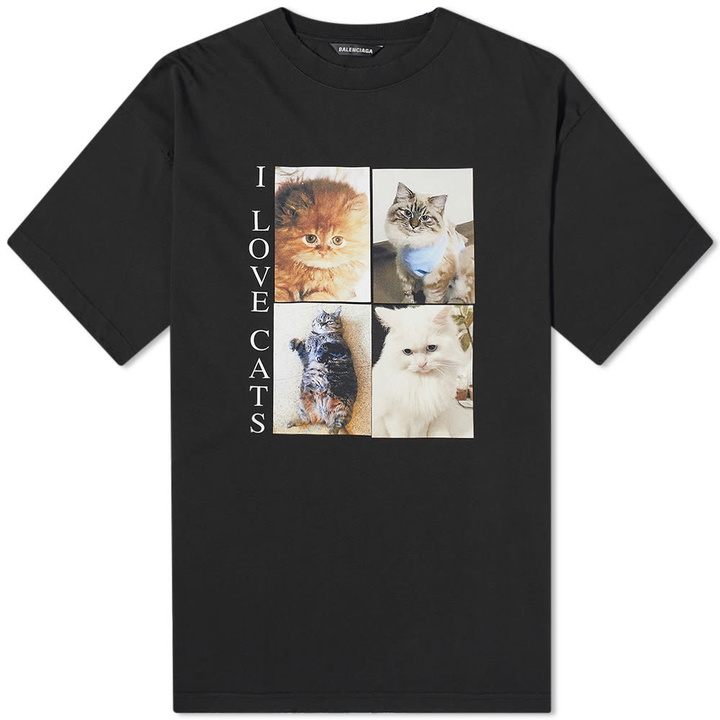 Photo: Balenciaga Oversized Cat Tee