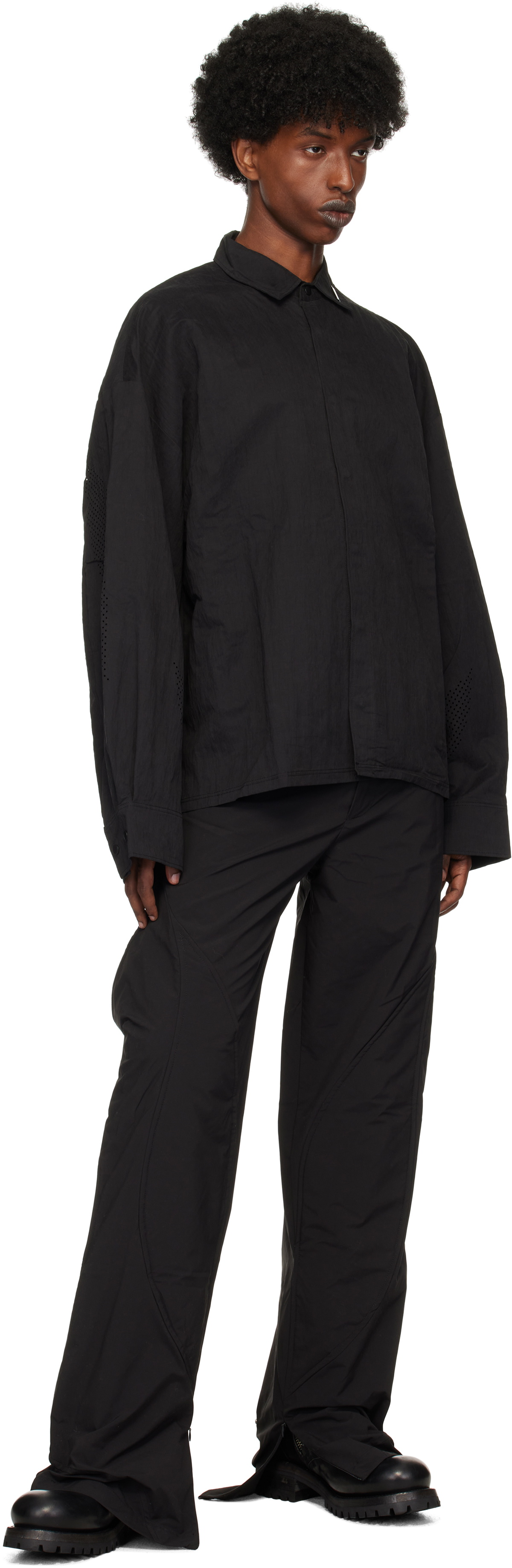 ジャケット・アウター HELIOT EMIL CONCORDANCE PUFFED SHIRT 46 HELIOT EMIL CONCORDANCE PUFFED SHIRT 46 HELIOT EMIL CONCORDANCE