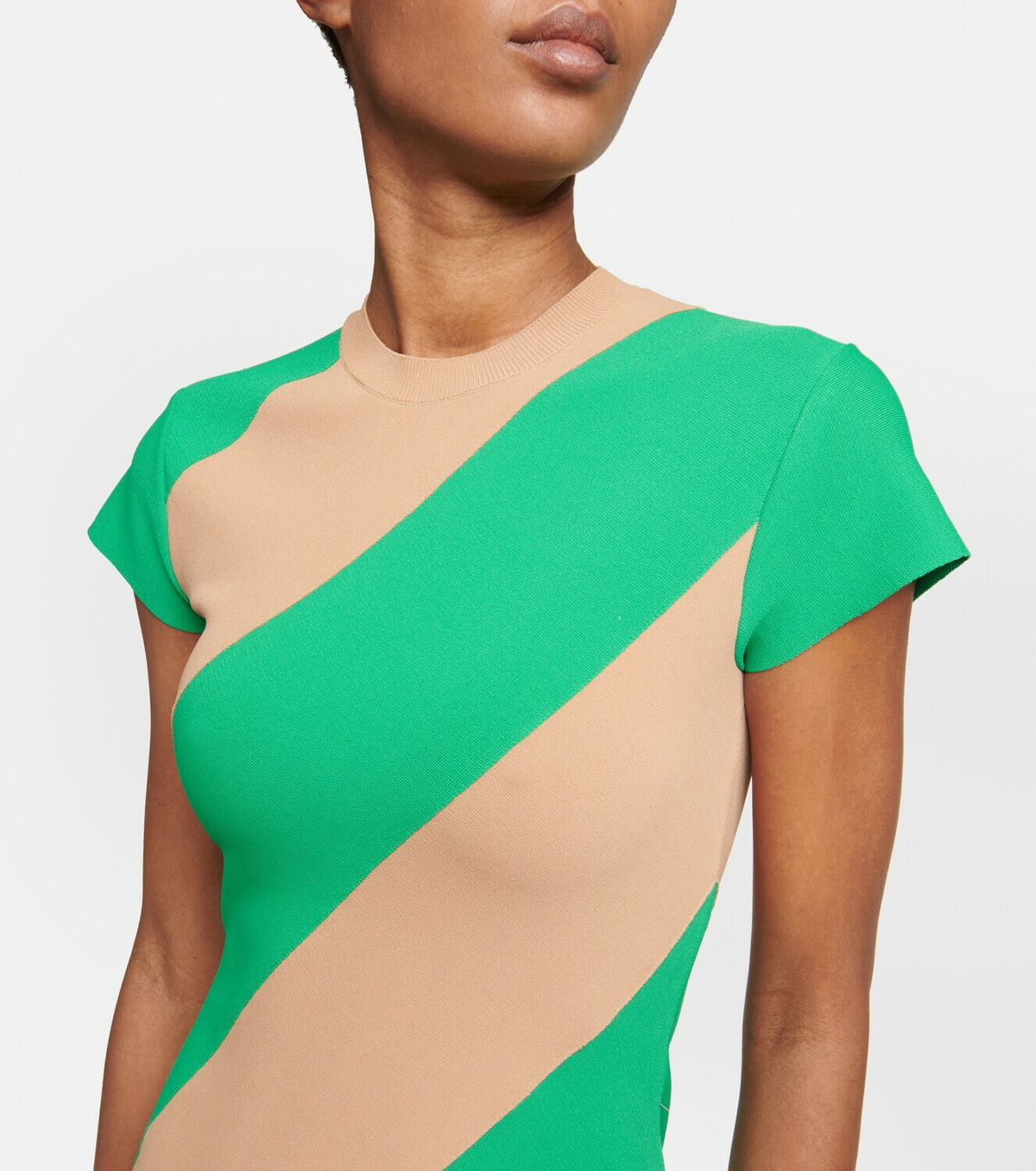 Stella McCartney - Striped knit midi dress Stella McCartney Stella McCartney - Striped knit midi dress Stella McCartney