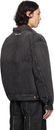 Thug Club Black Dickies Edition TC Eisenhower Denim Jacket