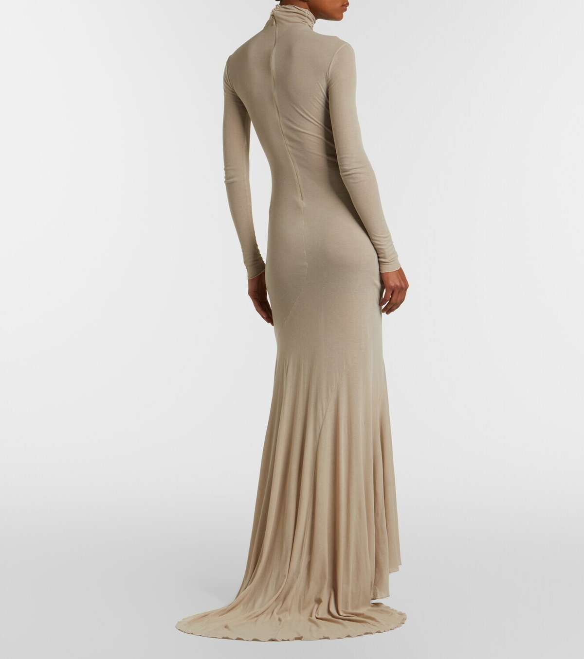 Mugler Cotton jersey gown