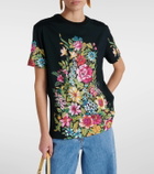 Etro Paisley cotton jersey T-shirt
