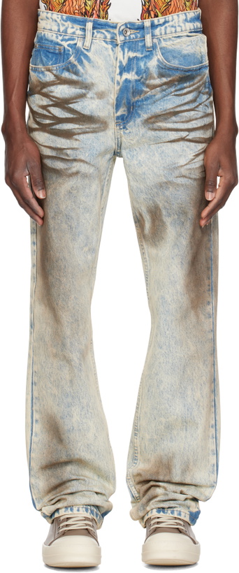 Photo: Who Decides War Blue Mechanic Jeans