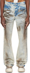 Who Decides War Blue Mechanic Jeans