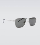 Saint Laurent - Square-frame metal sunglasses