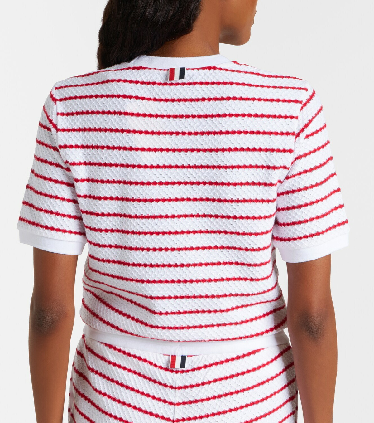 Thom Browne Striped cotton top