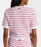 Thom Browne Striped cotton top