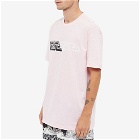 Versace Men's Geo Greca Print T-Shirt in Pink