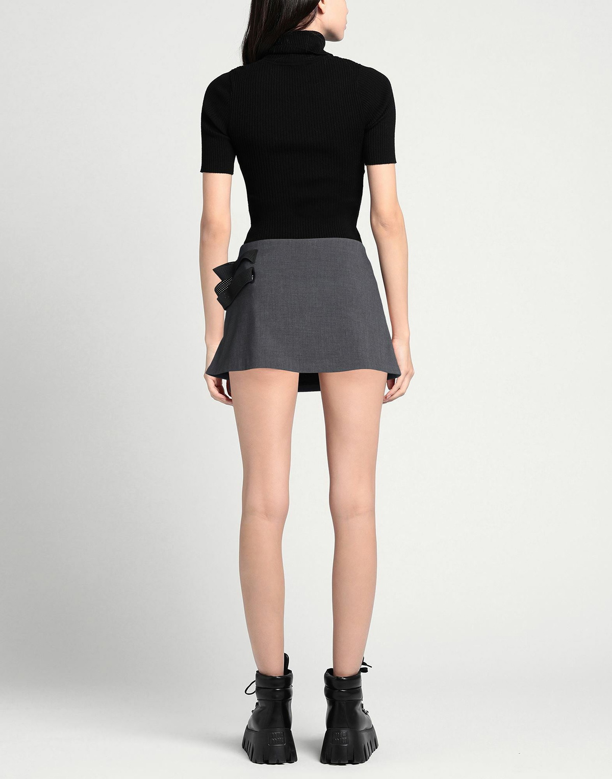 Hyein Seo Womens Mini skirt Charcoal