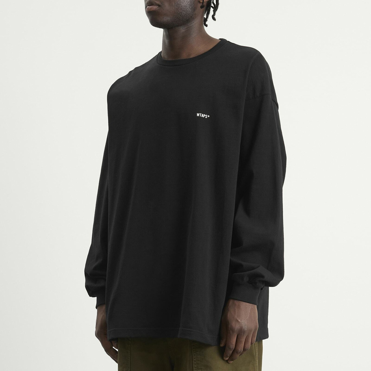 WTAPS Men's Spec Long Sleeve T-Shirt in Black