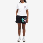 Bisous Skateboards Women's Radio Skate Shorts in Black