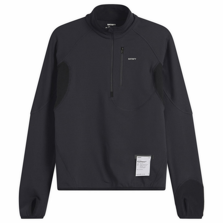 Photo: Satisfy Women's GhostFleece Half-Zip in Black