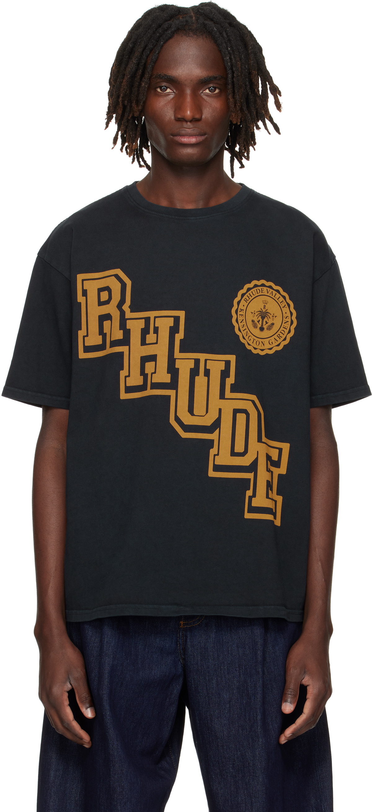 Rhude Black Lamborghini Moonlight T-Shirt Rhude