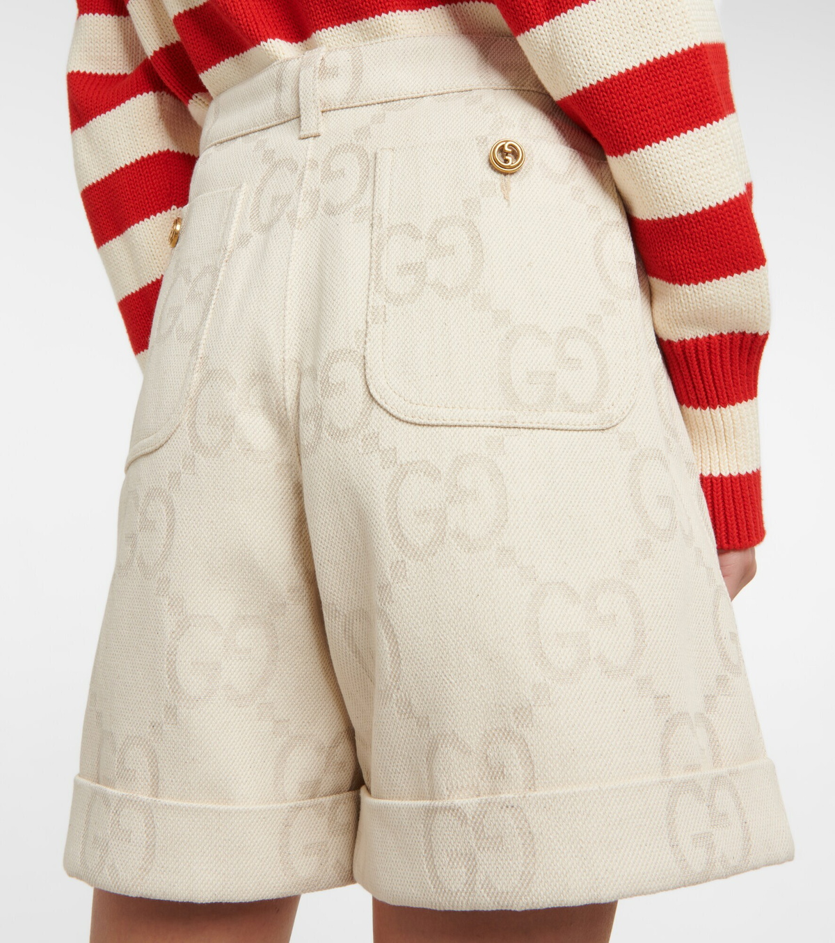 【関税＆送料込み】Gucci Cotton Shorts 813476_XJG0J_1151_002_100_0000