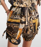 Marant Etoile Niely printed cotton romper