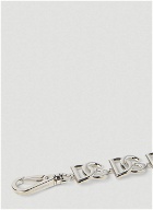 Dolce & Gabbana - Logo Plaque Chain Bracelet in Silver
