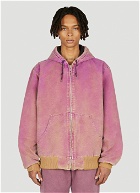 NOTSONORMAL - Washed Working Jacket in Purple