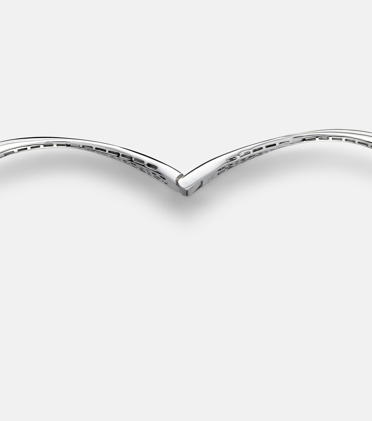 Yeprem Y-Couture 18kt white gold necklace with diamonds
