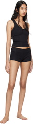 Cou Cou Black 'The Scoop' Tank Top