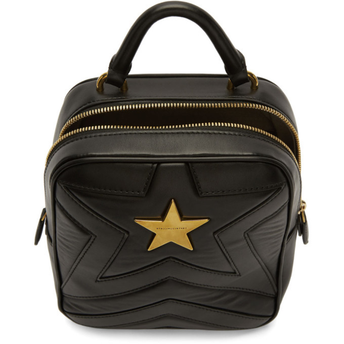 Stella McCartney Beige 'Little Black Bunny' Backpack Stella McCartney