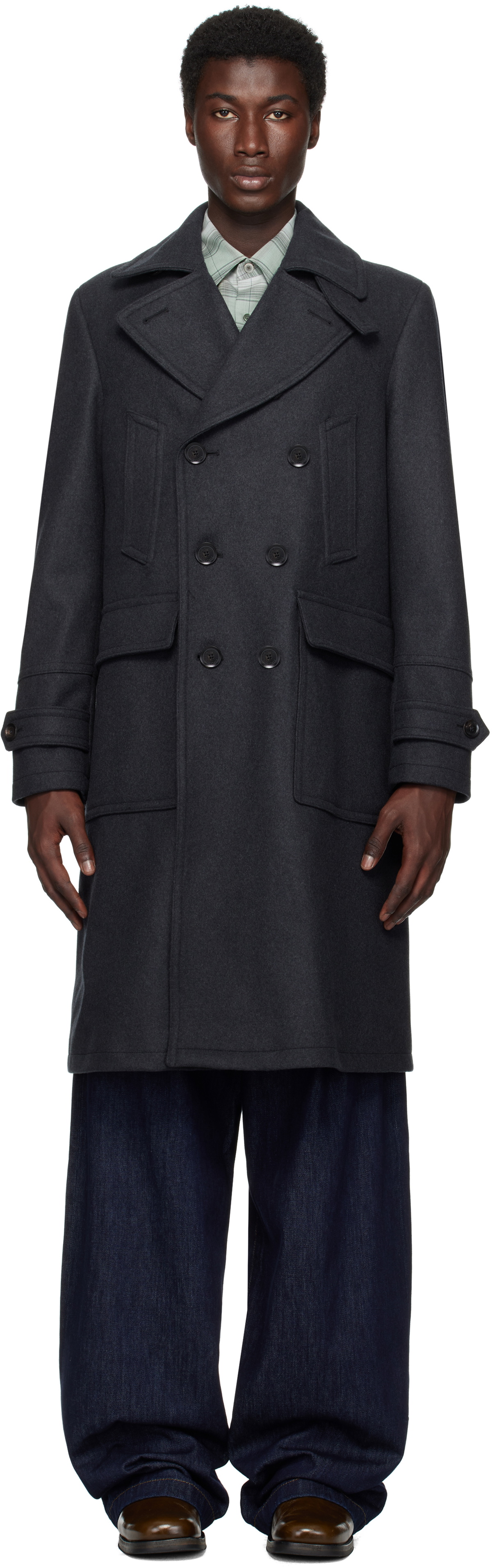 Belstaff Black Milford Coat Belstaff