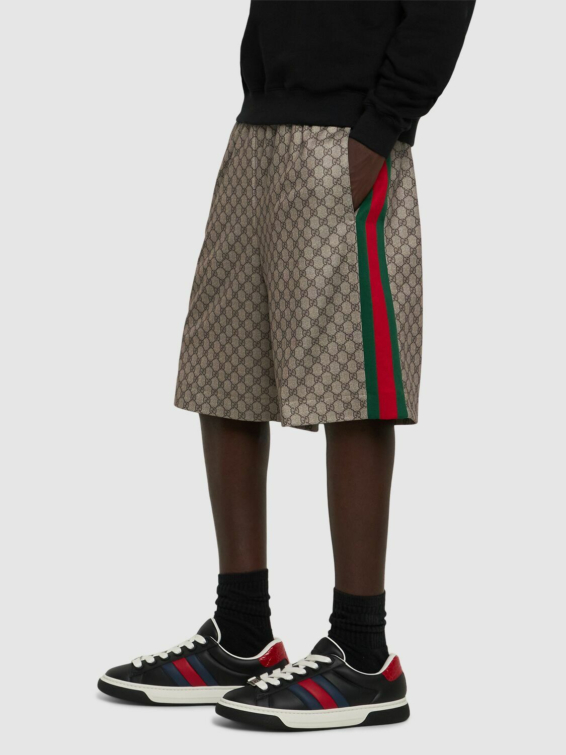 GUCCI Hyper Ace Leather Sneakers Gucci