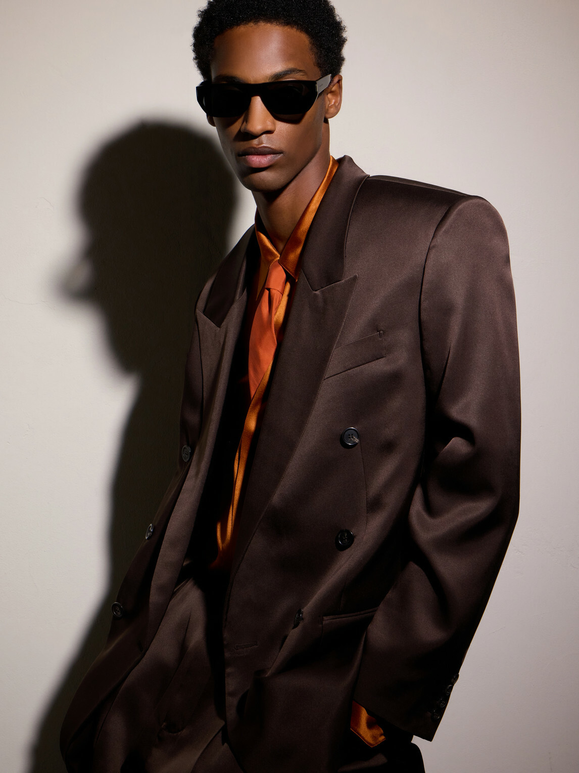 SAINT LAURENT - Squared-Frame Acetate Sunglasses