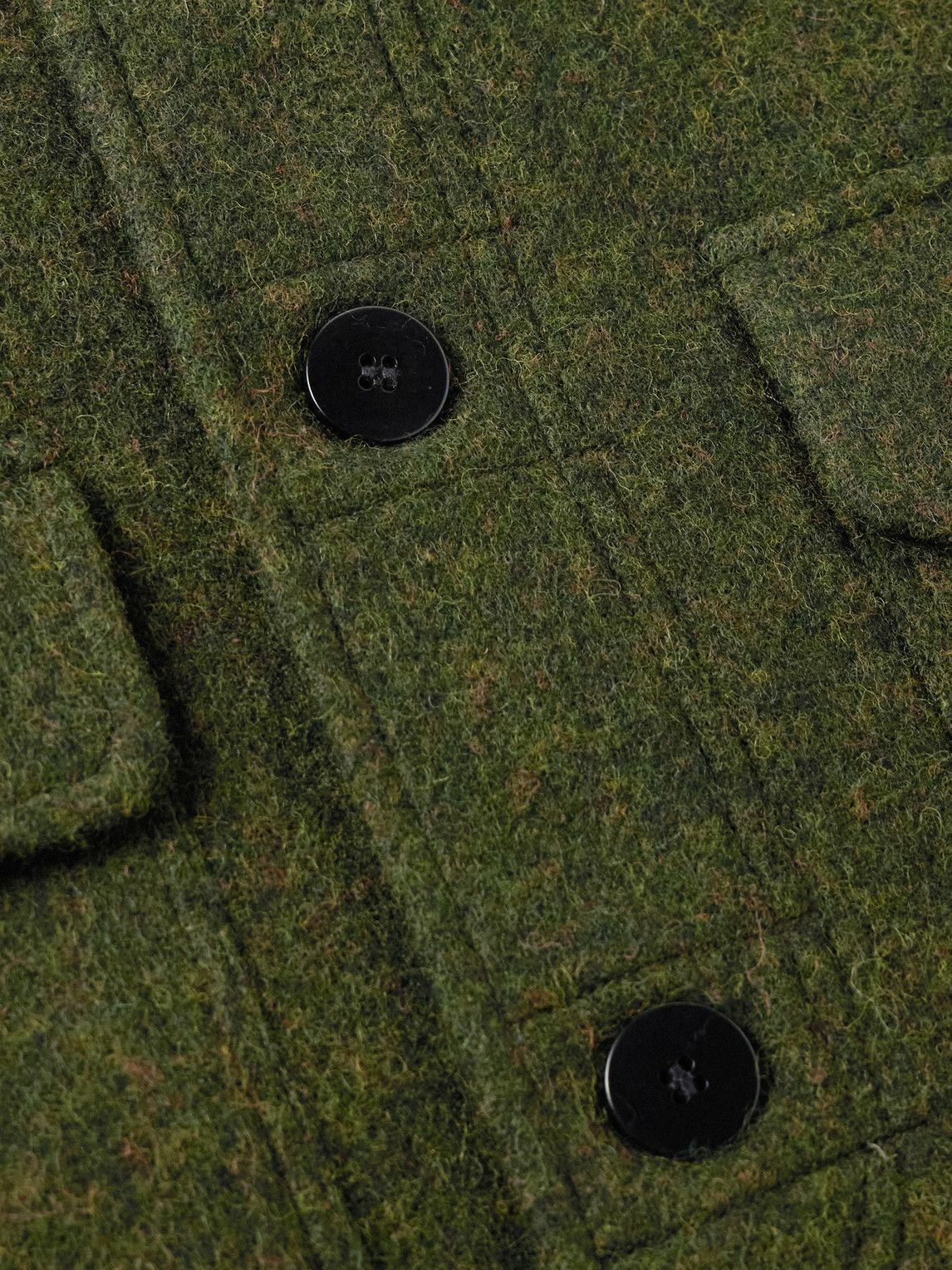 Oliver Spencer - Lambeth Wool-Blend Felt Field Jacket - Green