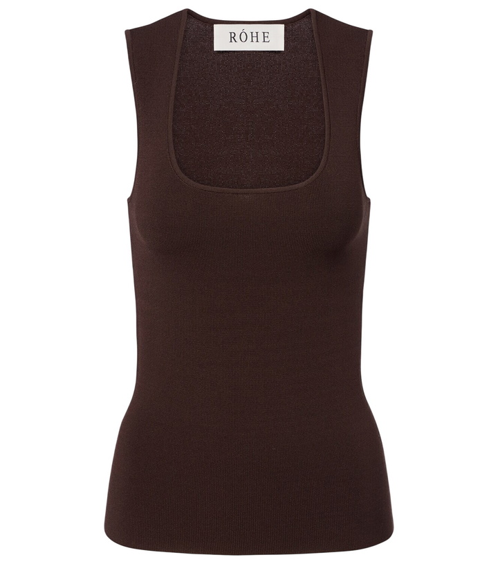 Photo: Róhe Knitted tank top