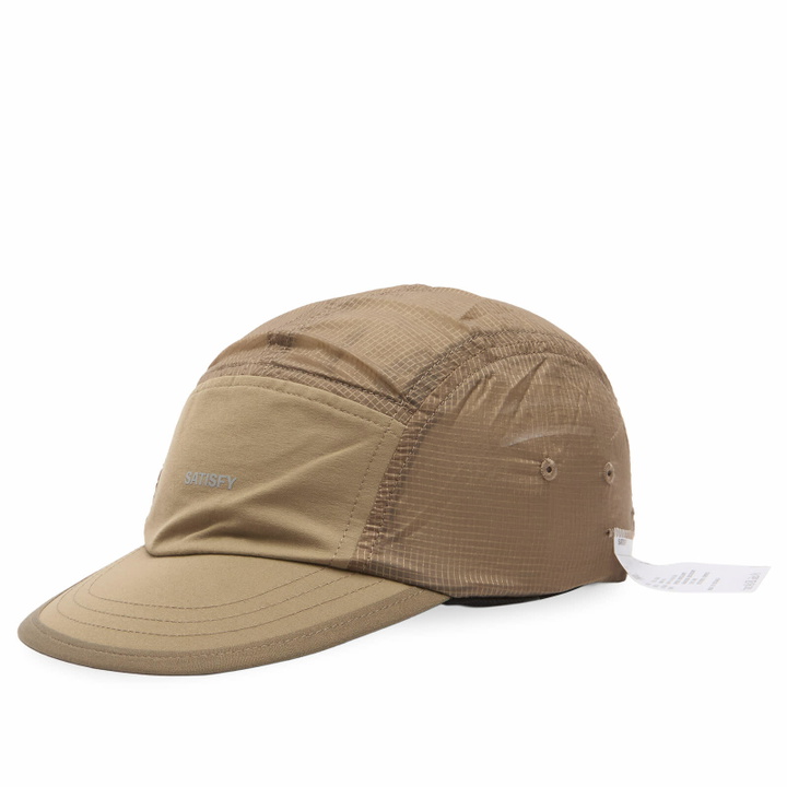 Photo: Satisfy Men's Rippy Trail Cap in Shitake 