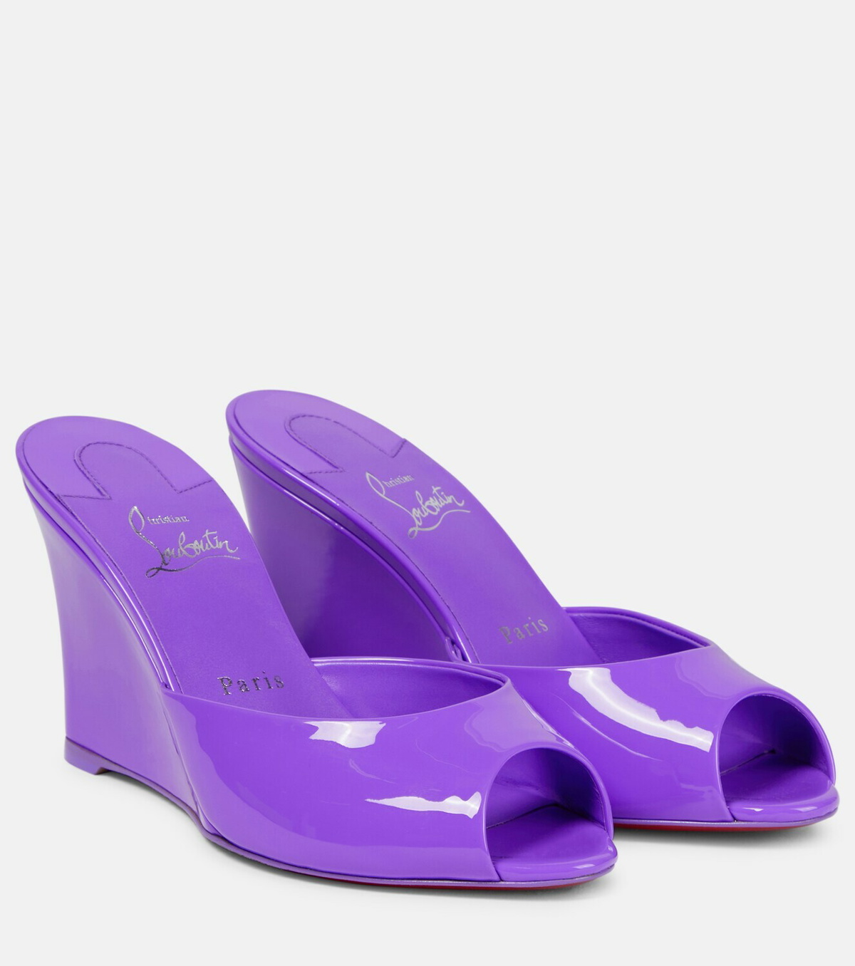 Christian Louboutin Purple Joli Queen Heeled Sandals