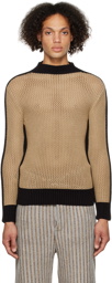 Isa Boulder SSENSE Exclusive Tan Goalkeeper Sweater