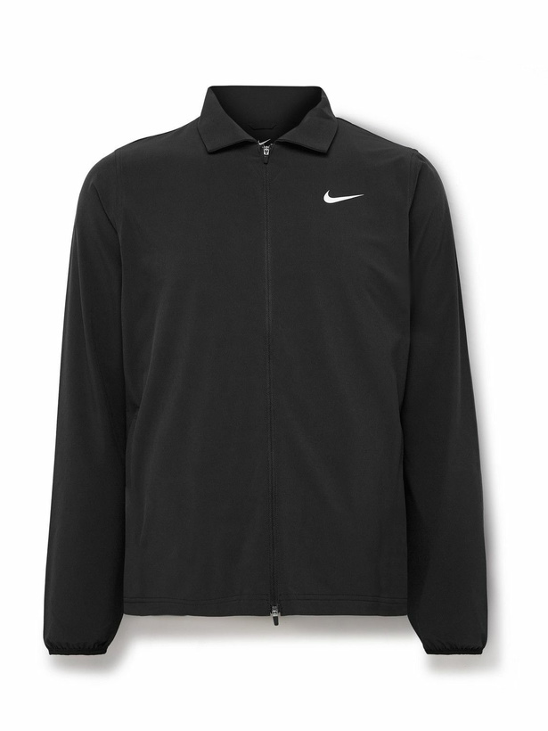 Photo: Nike Golf - Tour Repel Slim-Fit Logo-Print Stretch-Shell Golf Jacket - Black