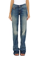 Diesel Regular Jeans Regular Waist D-Heel, Medium blue, Button fly