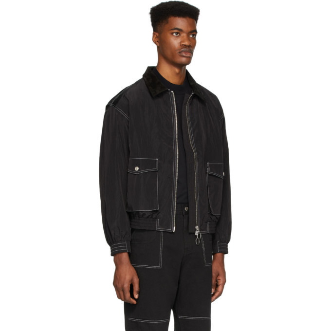 Andersson Bell Black James Bomber Jacket Andersson Bell
