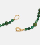 Toteme Inifinity beaded necklace with jade