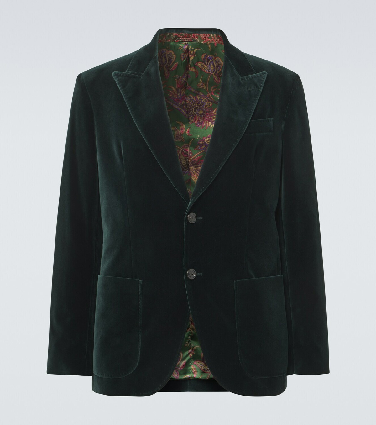 Etro Cotton velvet blazer