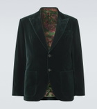 Etro Cotton velvet blazer