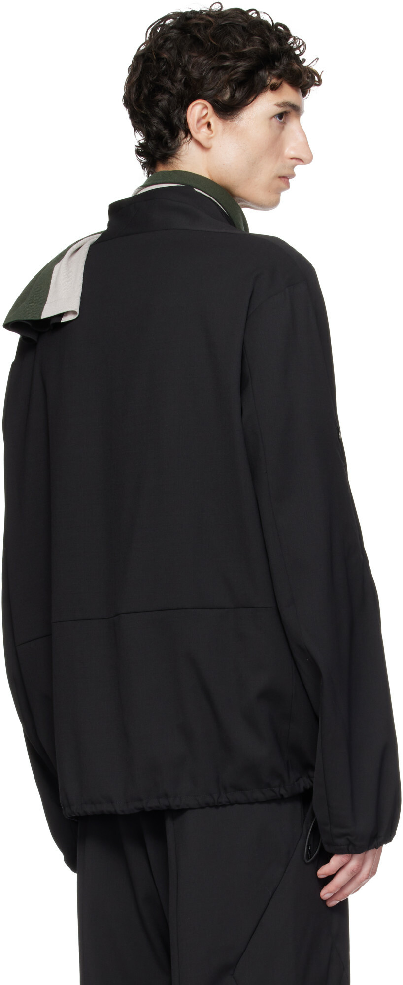 Kiko Kostadinov Black Erdiko Jacket