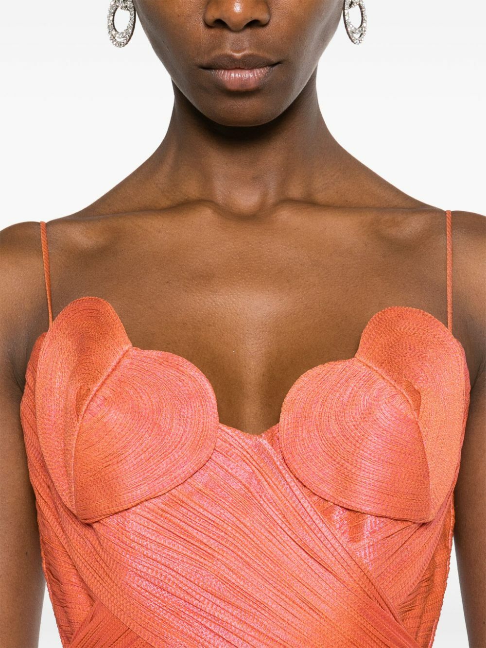 maria lucia hohan orange dress STEPHANIE