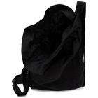 Jan-Jan Van Essche Black Linen 20 Backpack