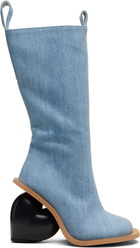 YUME YUME Blue Love Tall Boots