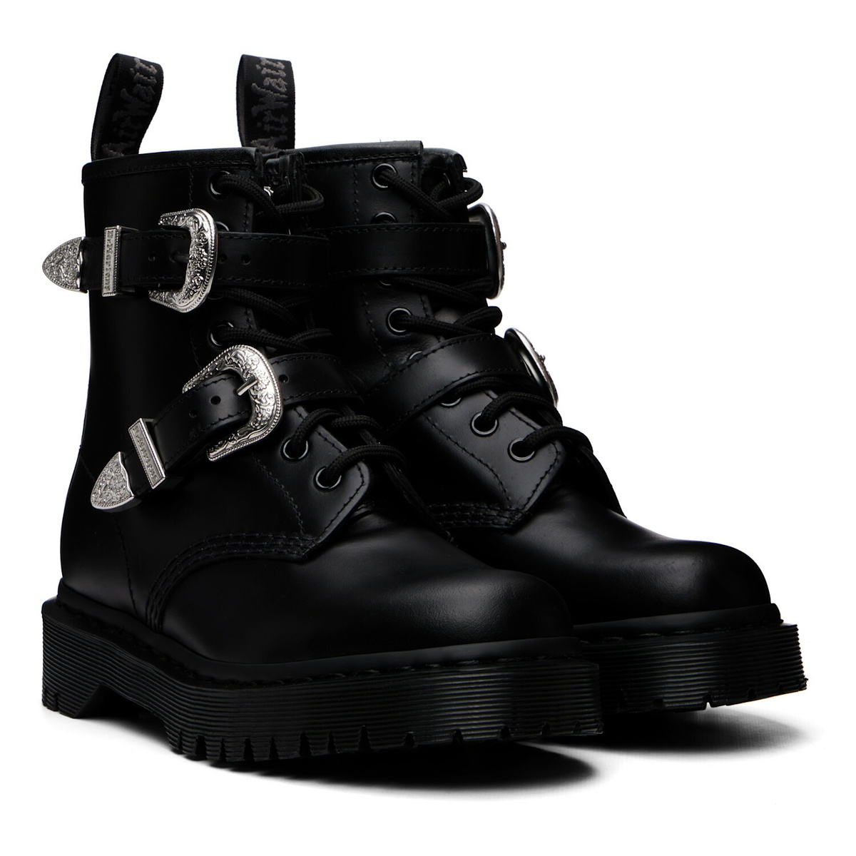 Dr. Martens Black 1460 Western Bex Atlas Boots