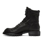 Julius Black Military Boots
